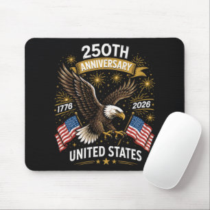 Mousepad Celebração do Águia Americana de Cabeça Branca dos