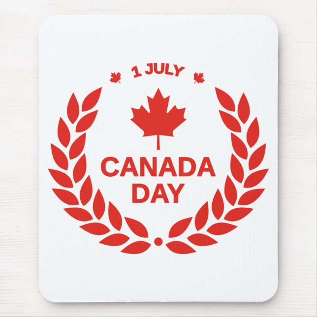 Mousepad Celebração do Dia do Canadá-24658 (Frente)