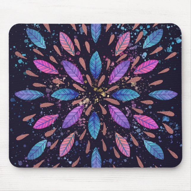 Mousepad Celebração do primavera - obscuridade (Frente)