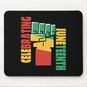 Mousepad Celebrando a Liberdade Negra 1865 Afro-Americano 3