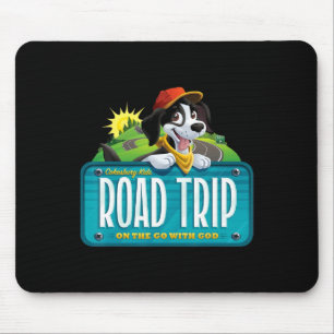Mousepad Celebrando Viagem de Carro das Crianças no VBS com