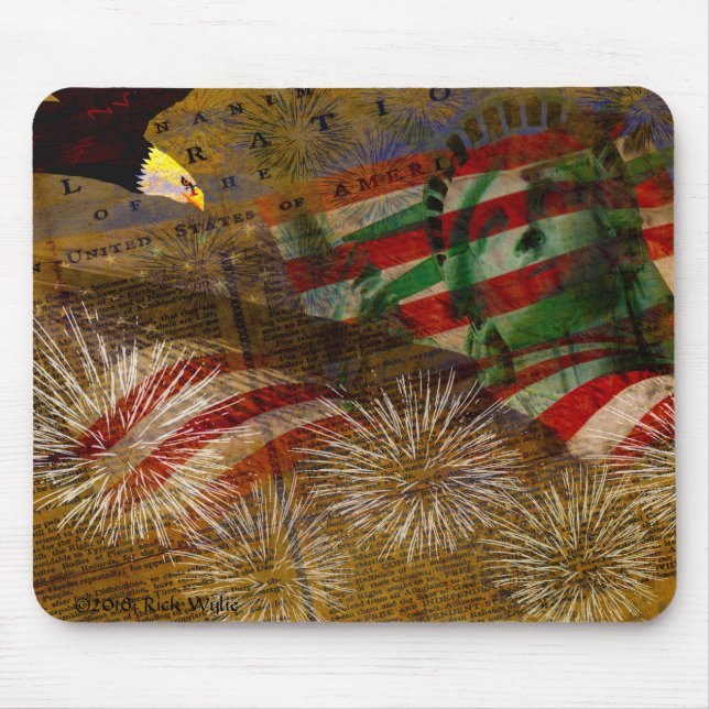 Mousepad Celebrar Dia da Independência (Frente)