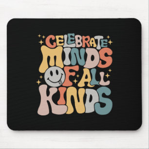 Mousepad Celebrar Mentes De Todos Os Tipos De Autismo À Saú