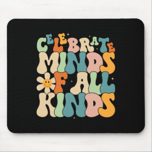 Mousepad Celebrar Mentes De Todos Os Tipos De Autismo À Saú
