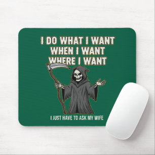 Mousepad Célebre Ceifeiro "Pergunte à Minha Mulher" Marido