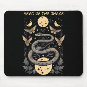 Mousepad Celebre o Ano Novo Chinês do Ano da Serpente 2025