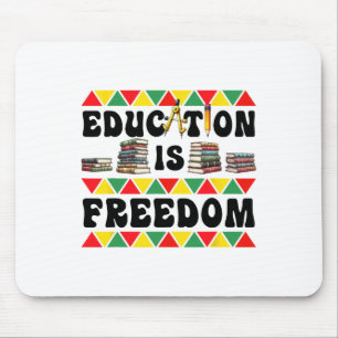 Mousepad Celebre o Mês da História Negra Com Liberdade