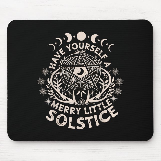 Mousepad Celestial Have Yourself A Merry Little Solstice Yu (Frente)
