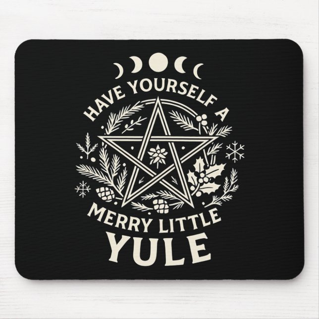Mousepad Celestial Tenha Um Feliz Pequeno Solstício Yu (Frente)