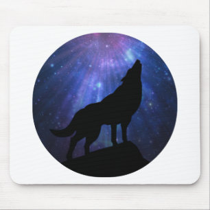 Mousepad Celestial Wolf