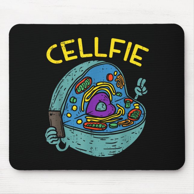 Mousepad Cell Fie Funny Science Biology Teacher  (Frente)