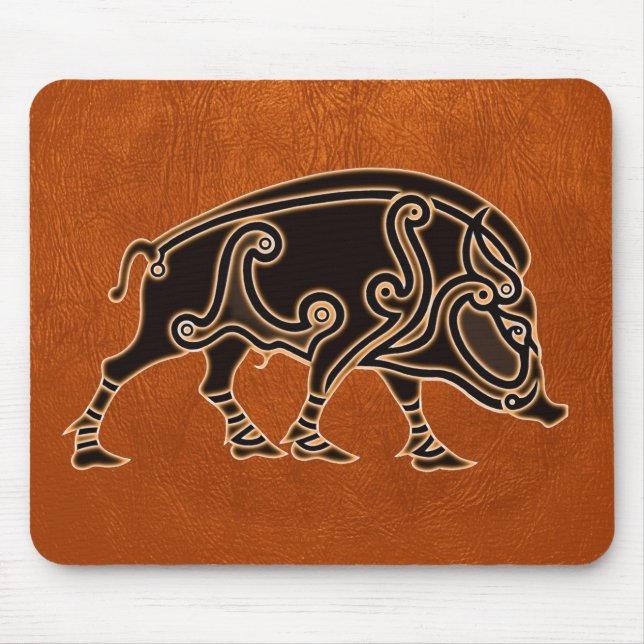 Mousepad Celtic Boar Mouse mat (Frente)