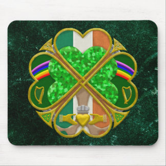 Mousepad Celtic Shamrock Heritage Symbol Irish Inspired