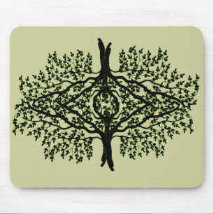Mousepad - Cena Caleidoscópica De Leafia
