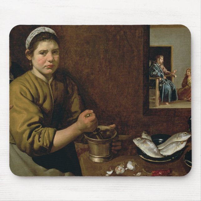 Mousepad Cena da cozinha (Frente)