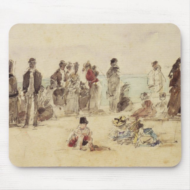 Mousepad Cena da praia (Frente)