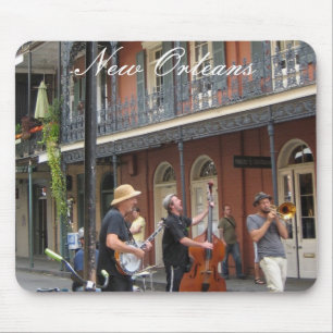 Mousepad Cena da rua do bairro francês