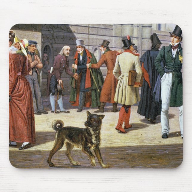 Mousepad Cena da rua em Éstocolmo (Frente)