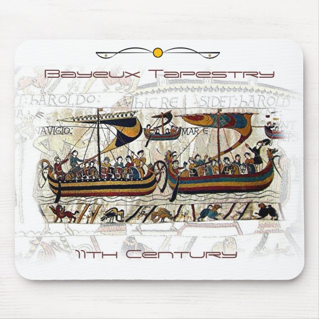 Mousepad Cena da tapeçaria de Bayeux (Frente)