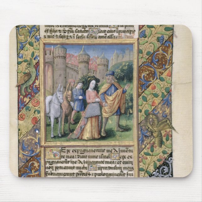 Mousepad Cena 'das horas de d'Orleans de Louis (Frente)