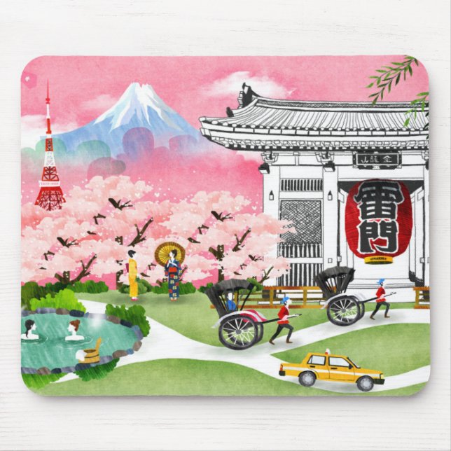 Mousepad Cena de Japão (Frente)