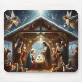 Mousepad Cena de Natividade Tradicional