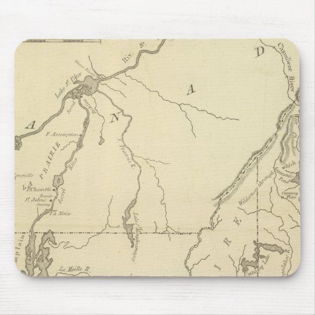 Mousepad Cena de Operações do Exército Norte (Frente)