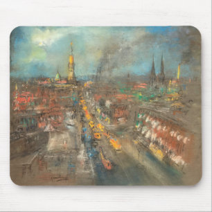 Mousepad Cena de Rua em Indianápolis (Indiana, EUA)