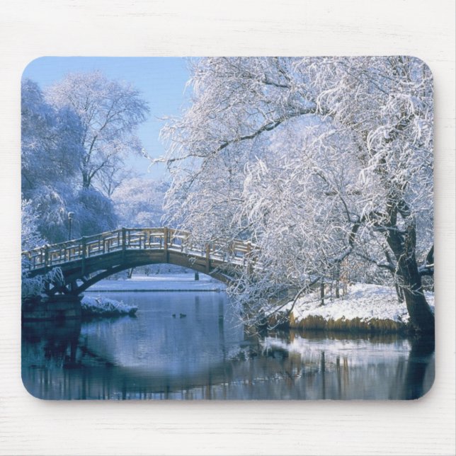 Mousepad Cena do inverno (Frente)