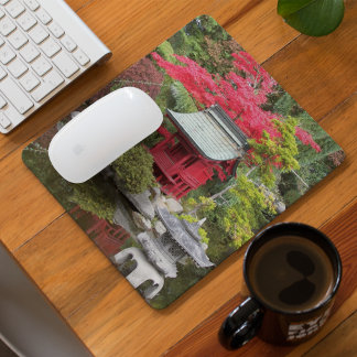 Mousepad Cena do Jardim Botânico Japonês