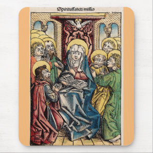 Mousepad Cena do Pentecostes após o Domingo de Páscoa