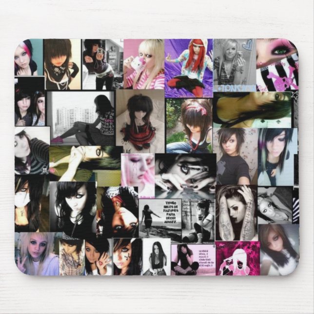Mousepad CENA E EMO GIRLLz (Frente)