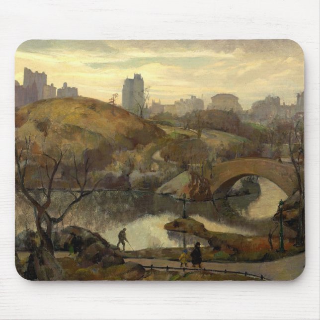 Mousepad Cena no Central Park (Nova Iorque, NY, EUA) (Frente)
