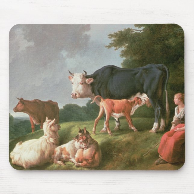 Mousepad Cena pastoral (Frente)