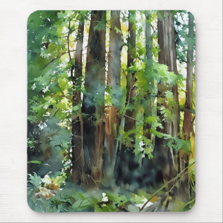 Mousepad cênico a cores vibrante