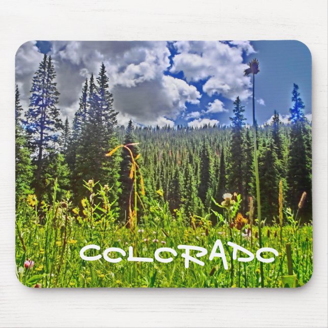 Mousepad cênico do Colorado Forrest (Frente)