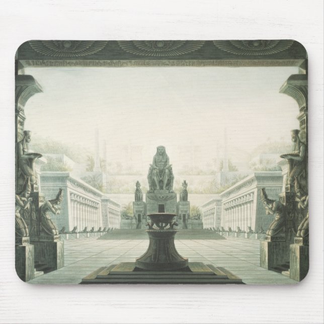 Mousepad Cenografia para a última cena 'do Flute mágico (Frente)
