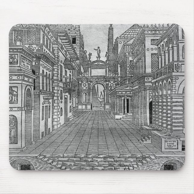 Mousepad Cenografia para uma cena trágica (Frente)