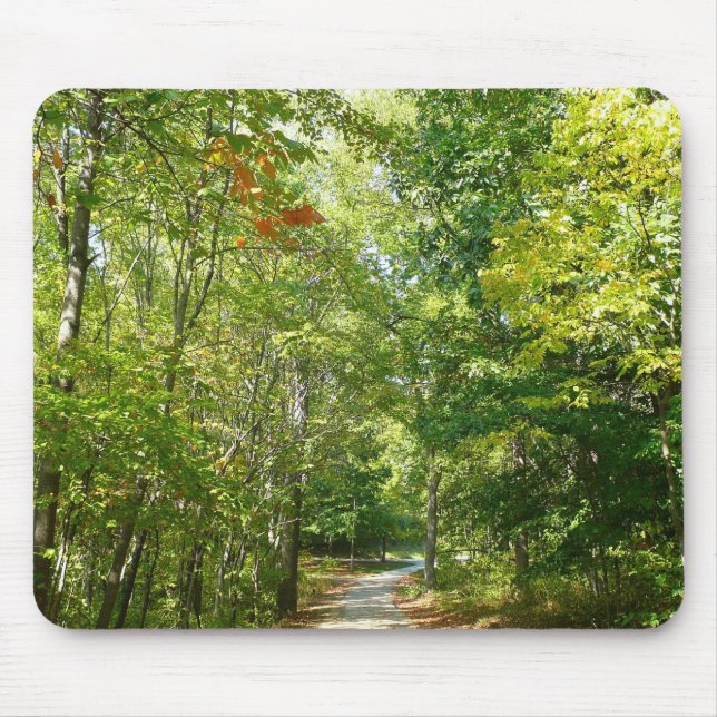 Mousepad Centenário Caminho Wooded I Natureza da Cidade Ell (Frente)