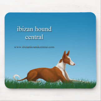 Mousepad Central do cão de Ibizan