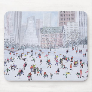 Mousepad Central Park New York 1994 da pista de patinagem