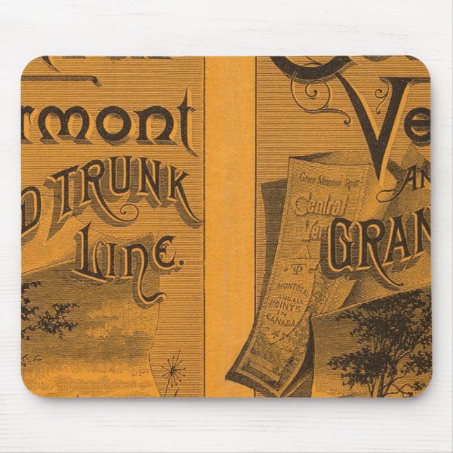 Mousepad Central Vermont, Grand Trunk Line (Frente)