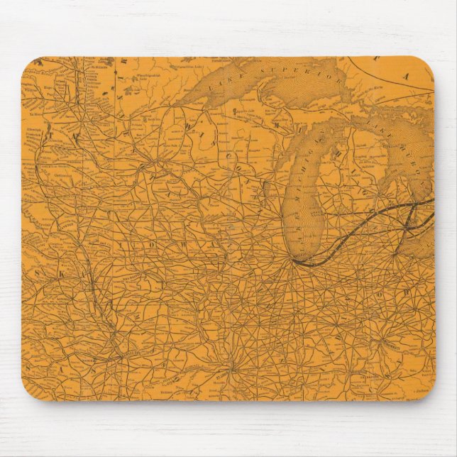 Mousepad Central Vermont Railroad, ligações (Frente)