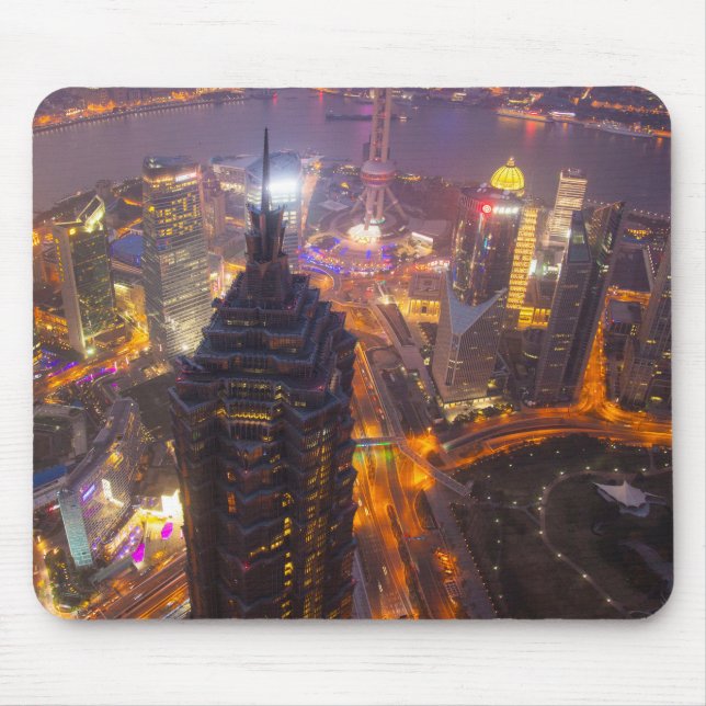 Mousepad Centro da cidade de Xangai (Frente)
