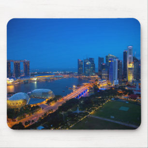 Mousepad Centro de Singapura à noite