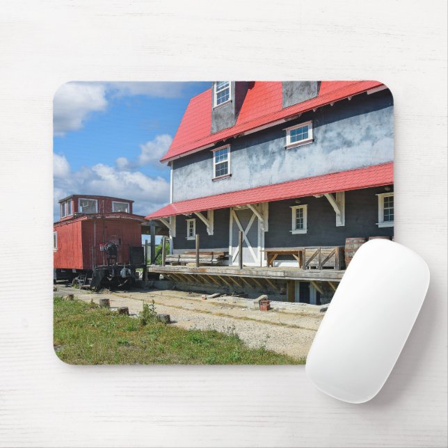 Mousepad Centro-Oeste de Trens com Barris (Com mouse)