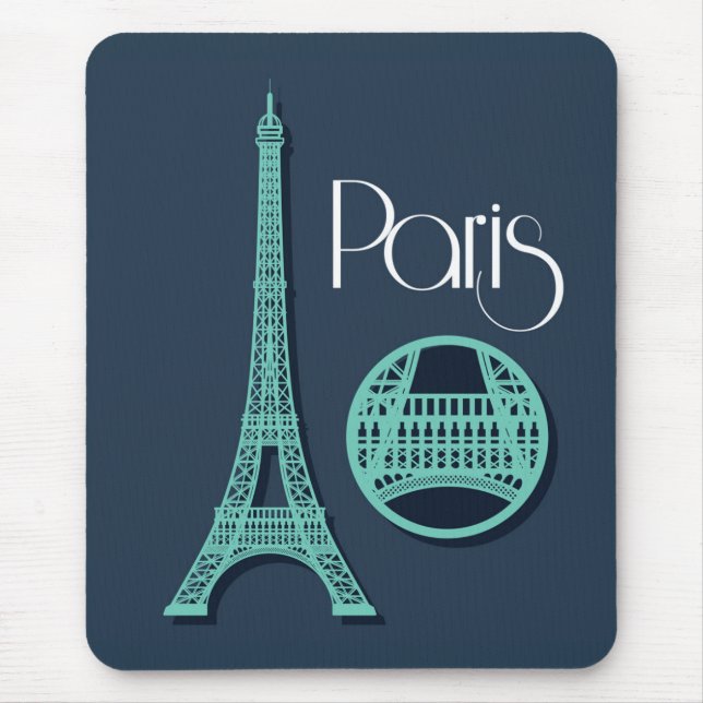 Mousepad Cerceta de Paris (Frente)