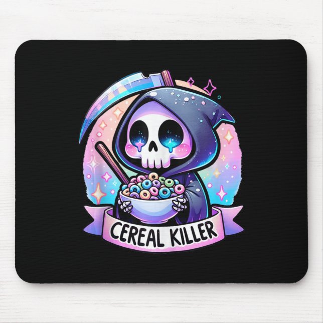 Mousepad Cereais do café da manhã Cereal do café da manhã C (Frente)
