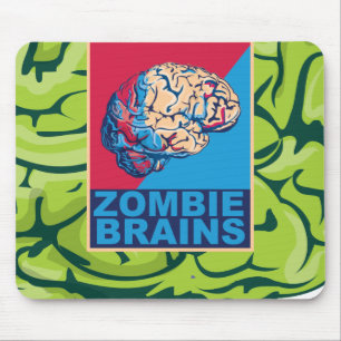 Mousepad Cérebro do zombi