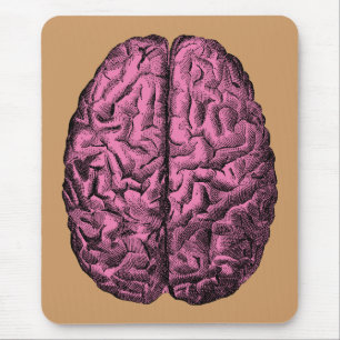 Mousepad Cérebro humano da anatomia